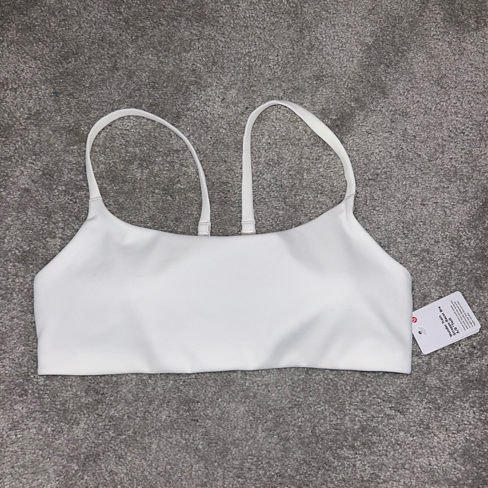 Lululemon wunder train scrappy racer bra A/B